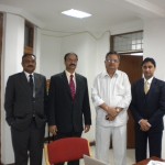 GIOSTAR CEO Mr. Deven Patel & Dr. Anand Srivastava Meeting with Chhattisgarh CM