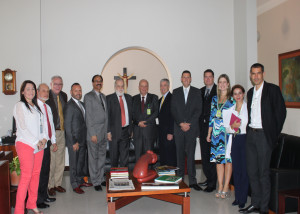 GIOSTAR Chairman Dr. Anand Srivastava Meeting with the Board Members of San Vicente Foundation at Medellin, Columbia